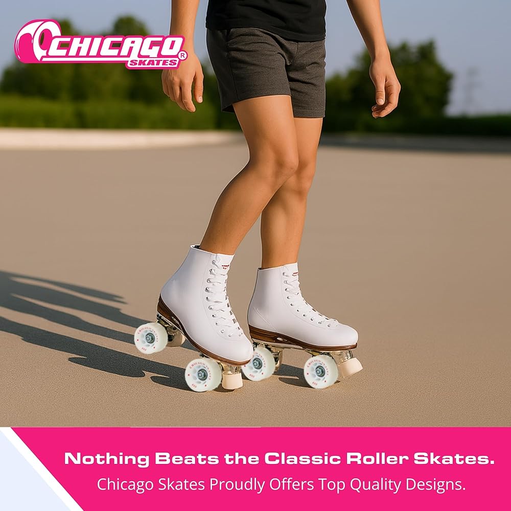Chicago Quad Roller Skates Deluxe for Women & Men