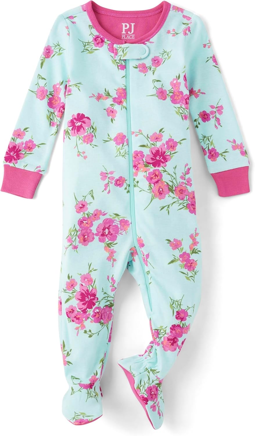 The Children's Place Baby Girls' and Toddler Snug Fit 100 Cotton Zip-Front One Piece Footed Pajama Apparel | Trending 2025 | High CTR Boost