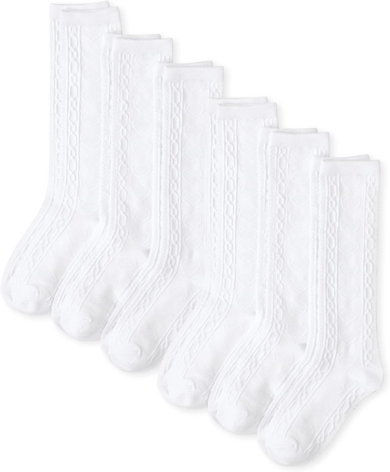 The Children's Place Girls' Knee Socks Variety Pack Apparel | US Viral Pick | Top Rated Comfort