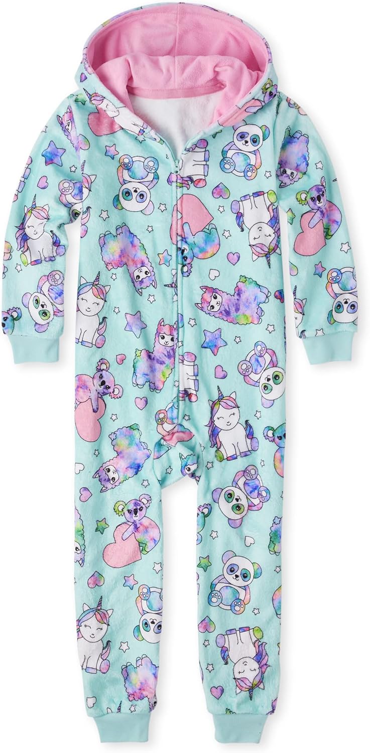 The Children's Place Boys' Fleece Zip Up Onesie Pajama Apparel | Google Shopping Optimized | Customer Favorite
