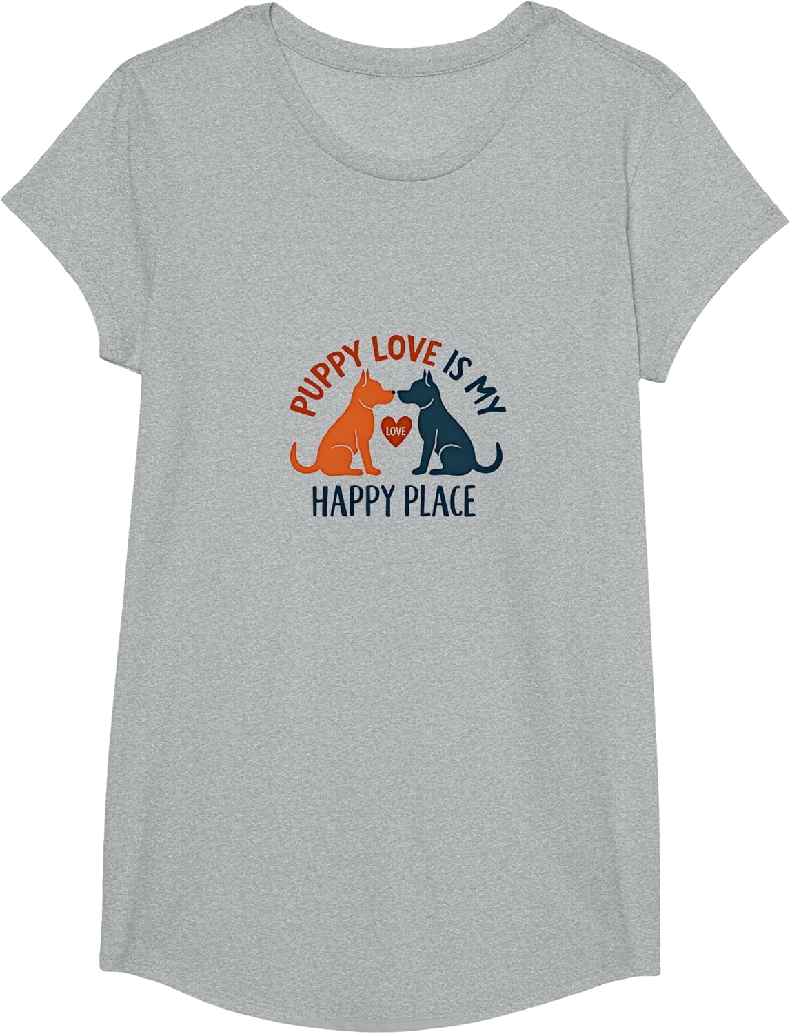 Puppy Love is My Happy Place Dog Lovers Heartwarming Apparel | US Viral Pick | Top Rated Comfort