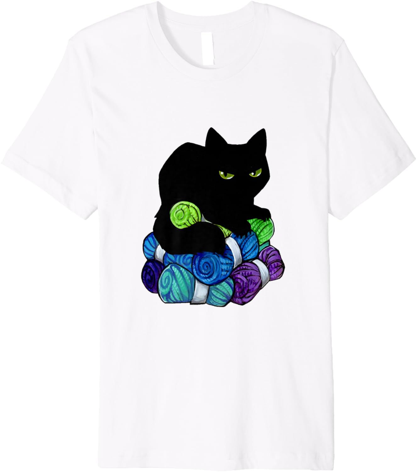 Yarn hoarding void - black cat yarn funny Premium Yarn Supply | High Search Volume | High CTR Title