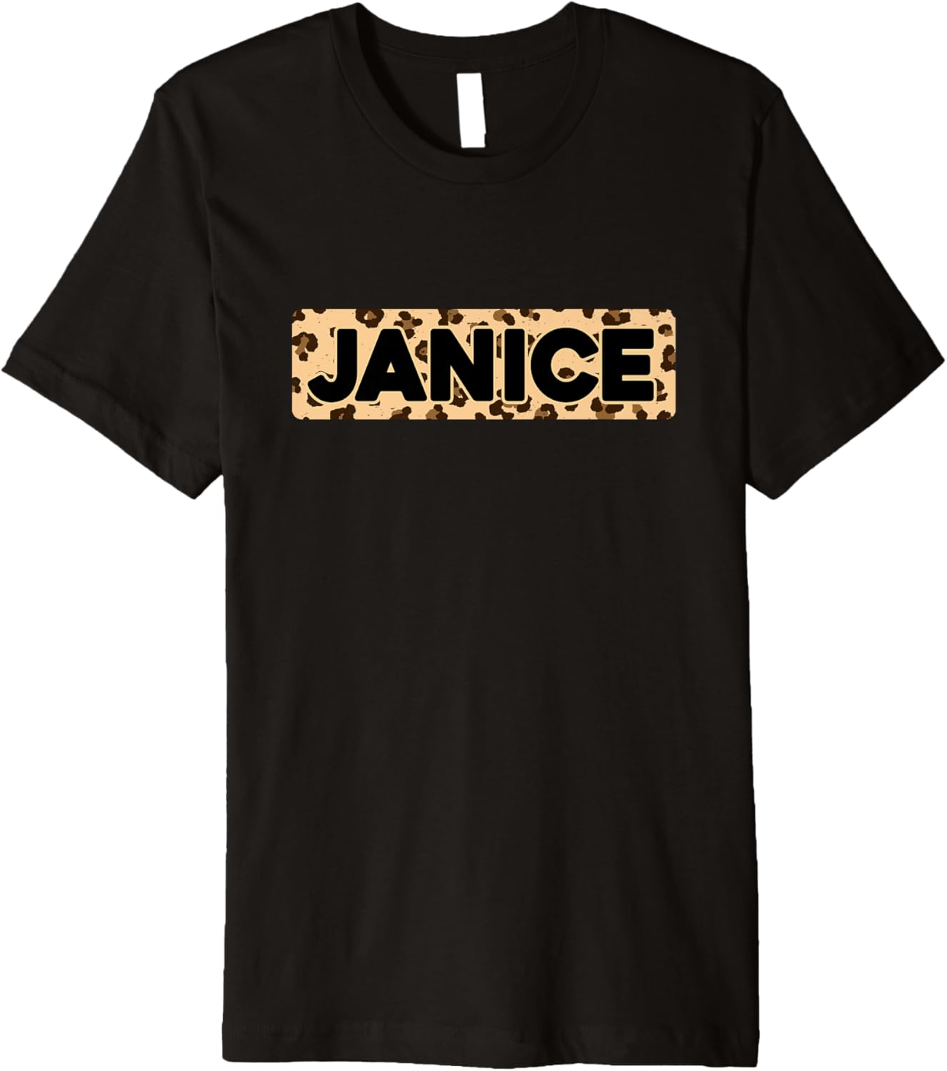 Funny Janice Leopard Print Personalized Name Janice Premium Apparel Premium Print US Top Pick
