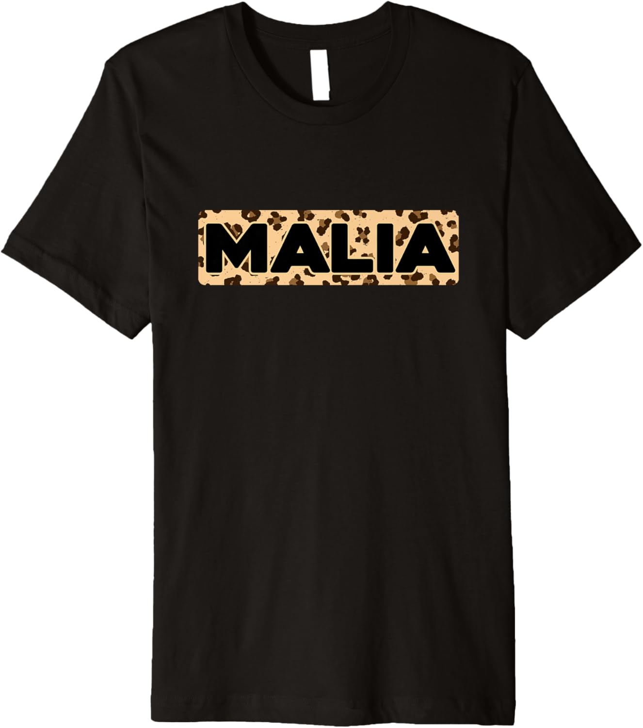 Funny Malia Leopard Print Personalized Name Malia Premium Apparel Trending US Best Seller Look