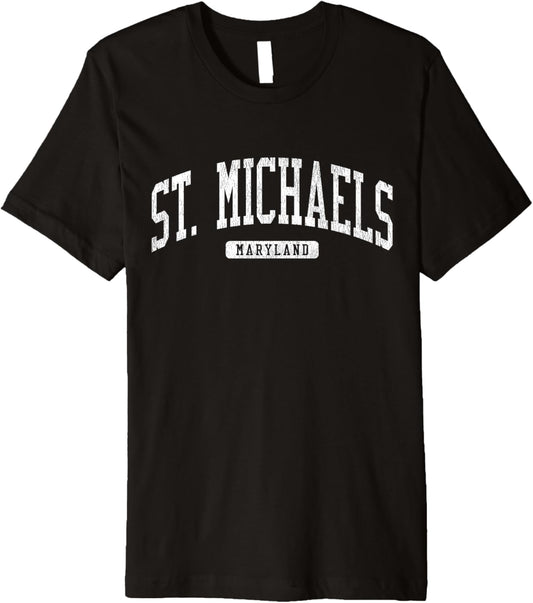 St. Michaels Maryland MD JS03 College University Style Premium Apparel | Perfect Gift Idea