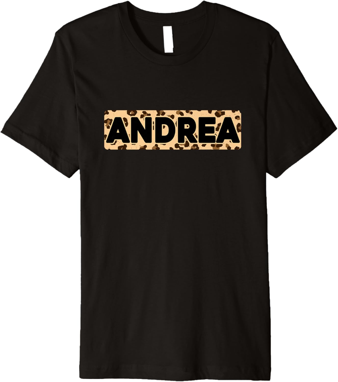 Funny Andrea Leopard Print Personalized Name Andrea Premium Apparel Streetwear Style Best Seller Look