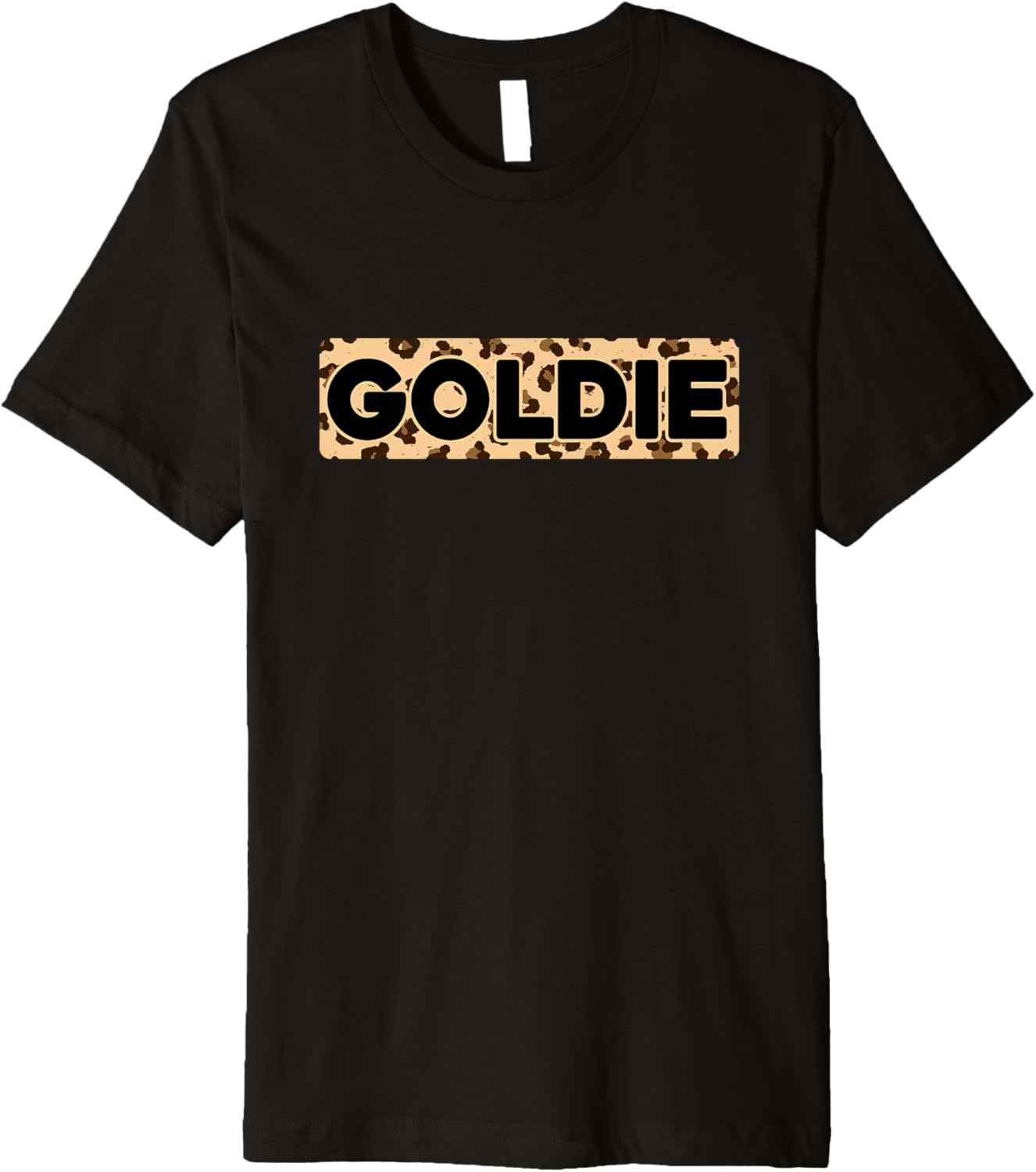 Funny Goldie Leopard Print Personalized Name Goldie Premium Apparel Trending US Hot Right Now