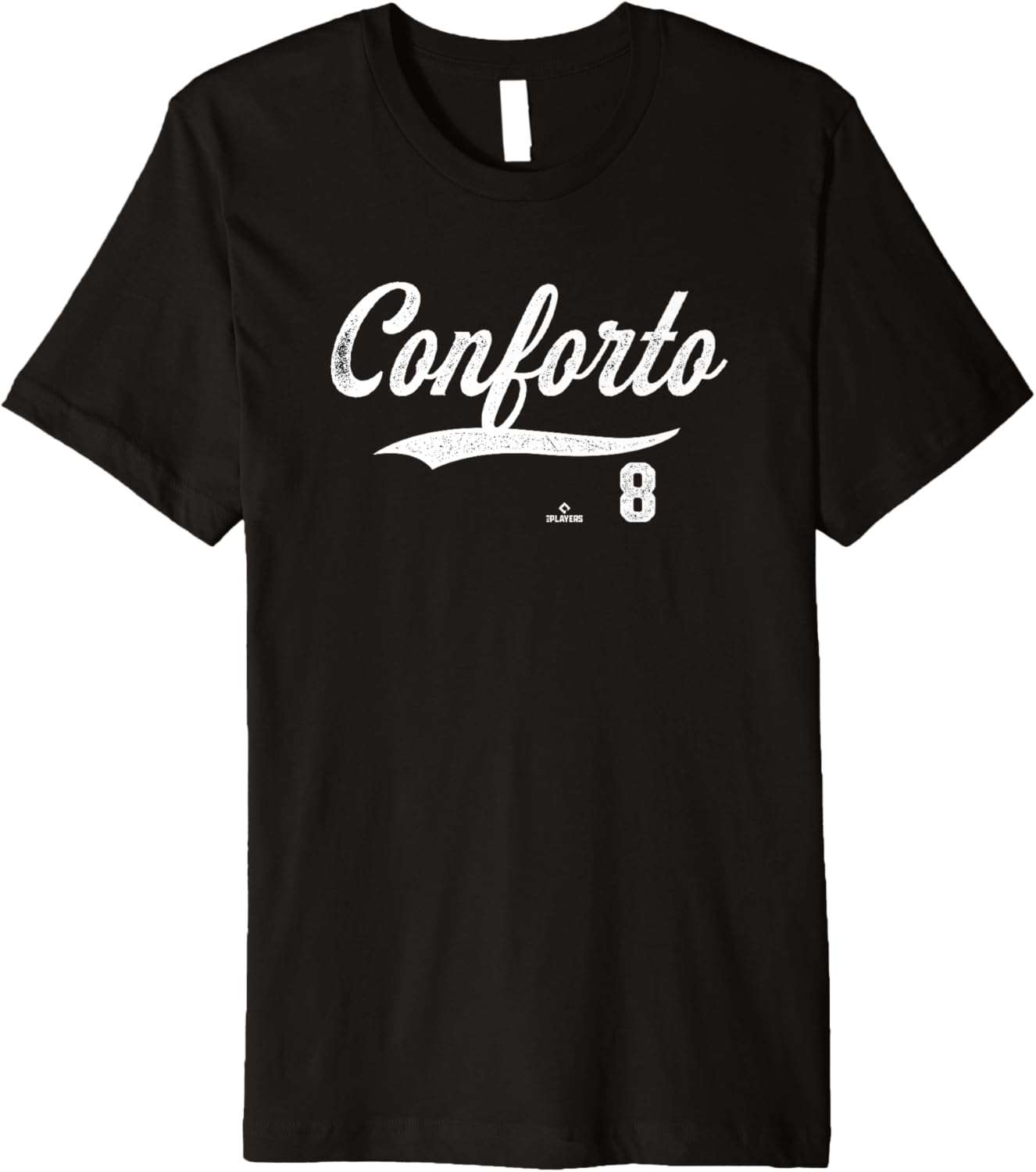 Distressed Swoosh Michael Conforto San Francisco Baseball Premium Apparel | Premium Quality
