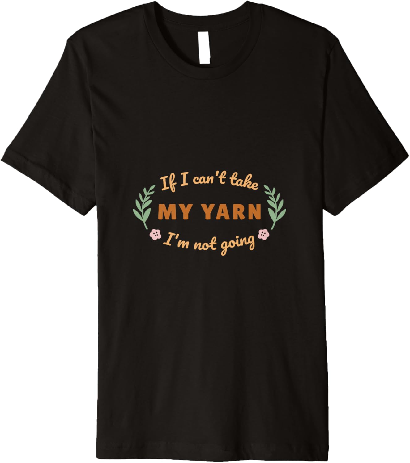 Funny Yarn Lover's Quote for Knitters Premium Yarn Supply | Viral US Pick | Perfect for Crafters