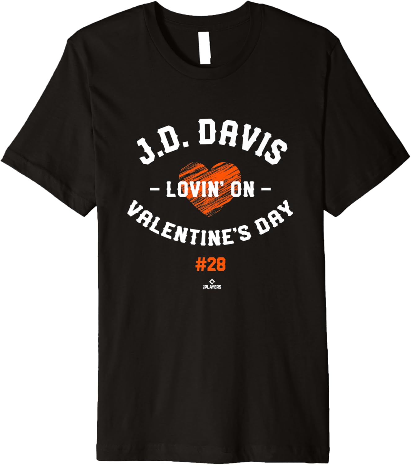 JD Davis Lovin' On Valentine's Day New York Baseball Player Premium Apparel | US Viral Style
