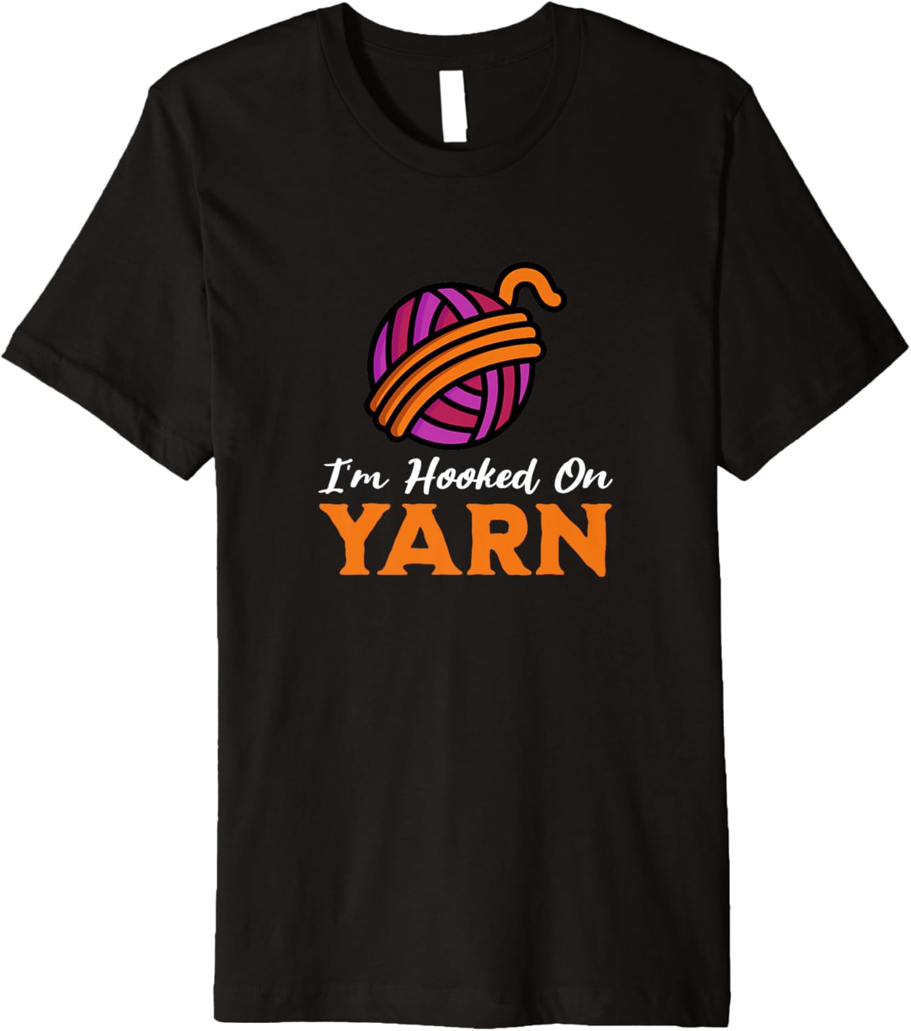 I'm Hooked on Yarn, Funny Yarn Projects Saying Premium Yarn Supply | High Search Volume | High CTR Title