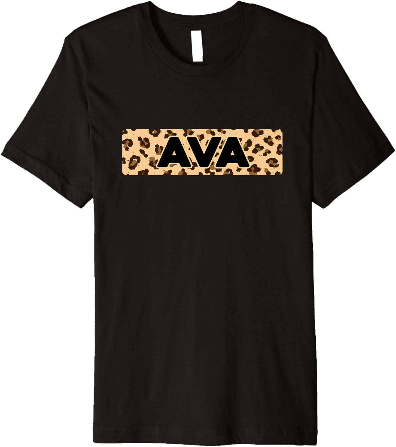 Funny Ava Leopard Print Personalized Name Ava Premium Apparel Comfort Fit Hot Right Now