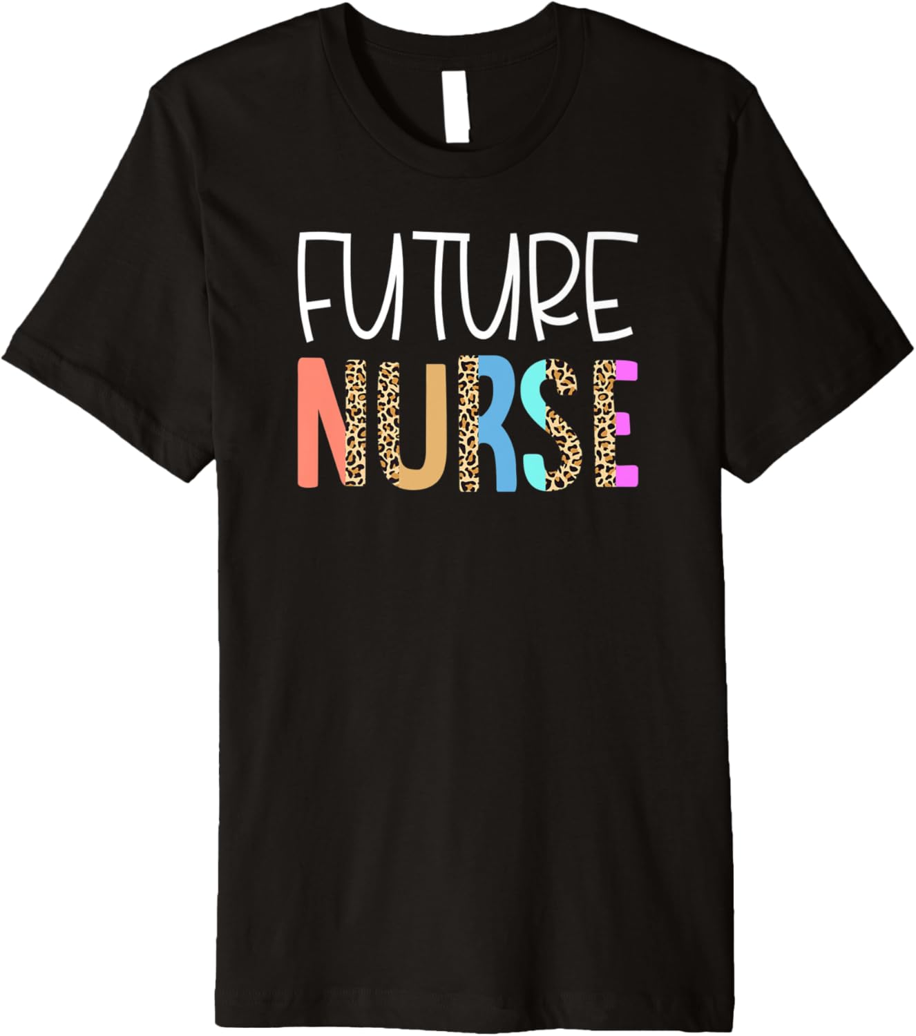 Future Nurse Bohemian Cheetah Leopard Print Pattern Premium Apparel Trending US US Top Pick