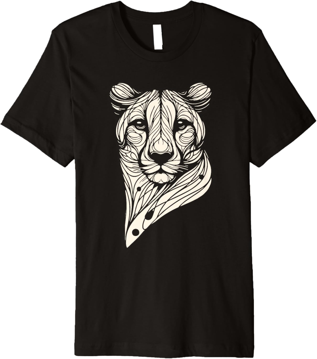 Cheetah Essence Minimalist Line Art for Cheetah Fans Premium Apparel Trending US Hot Right Now