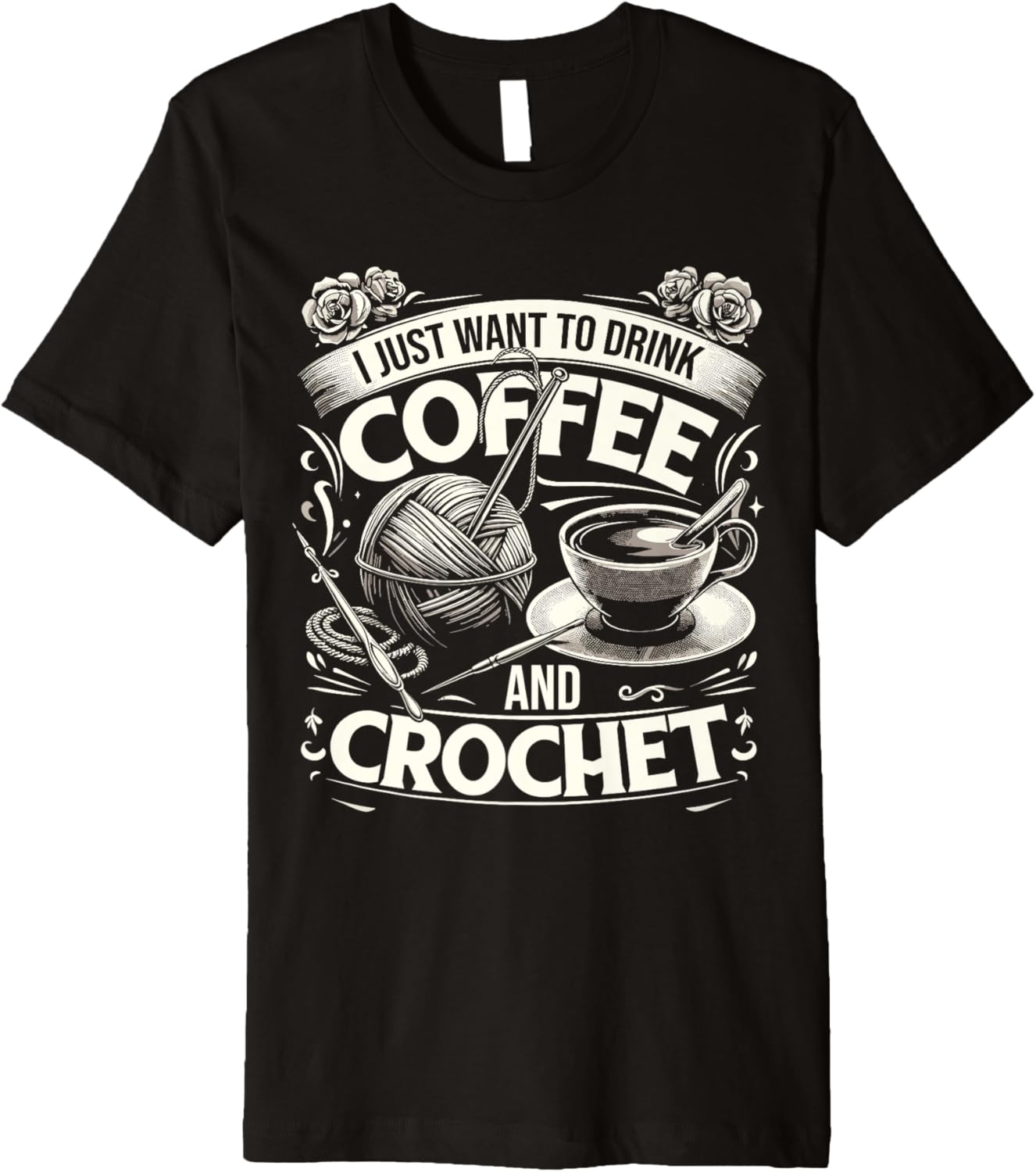Crochet Knitting Yarn Crocheter Coffee Premium Yarn Supply | Trending 2025 | High CTR Title