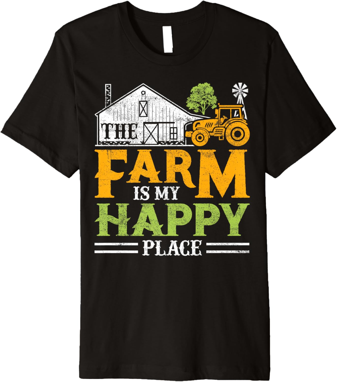 The Farm Is My Happy Place Premium Apparel | Google Shopping Optimized | Daily Wear Essential