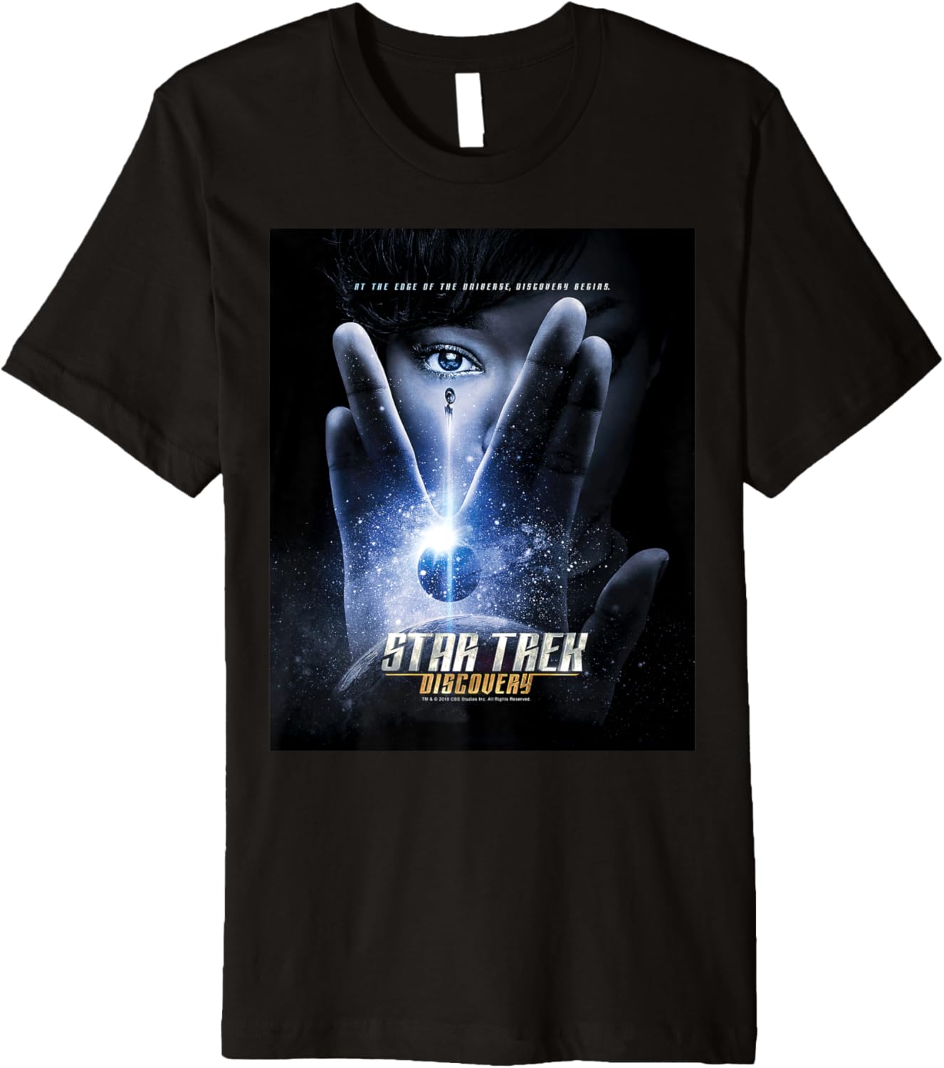 Star Trek Discovery Michael Burnham Salute Poster Premium Apparel | Trending 2025
