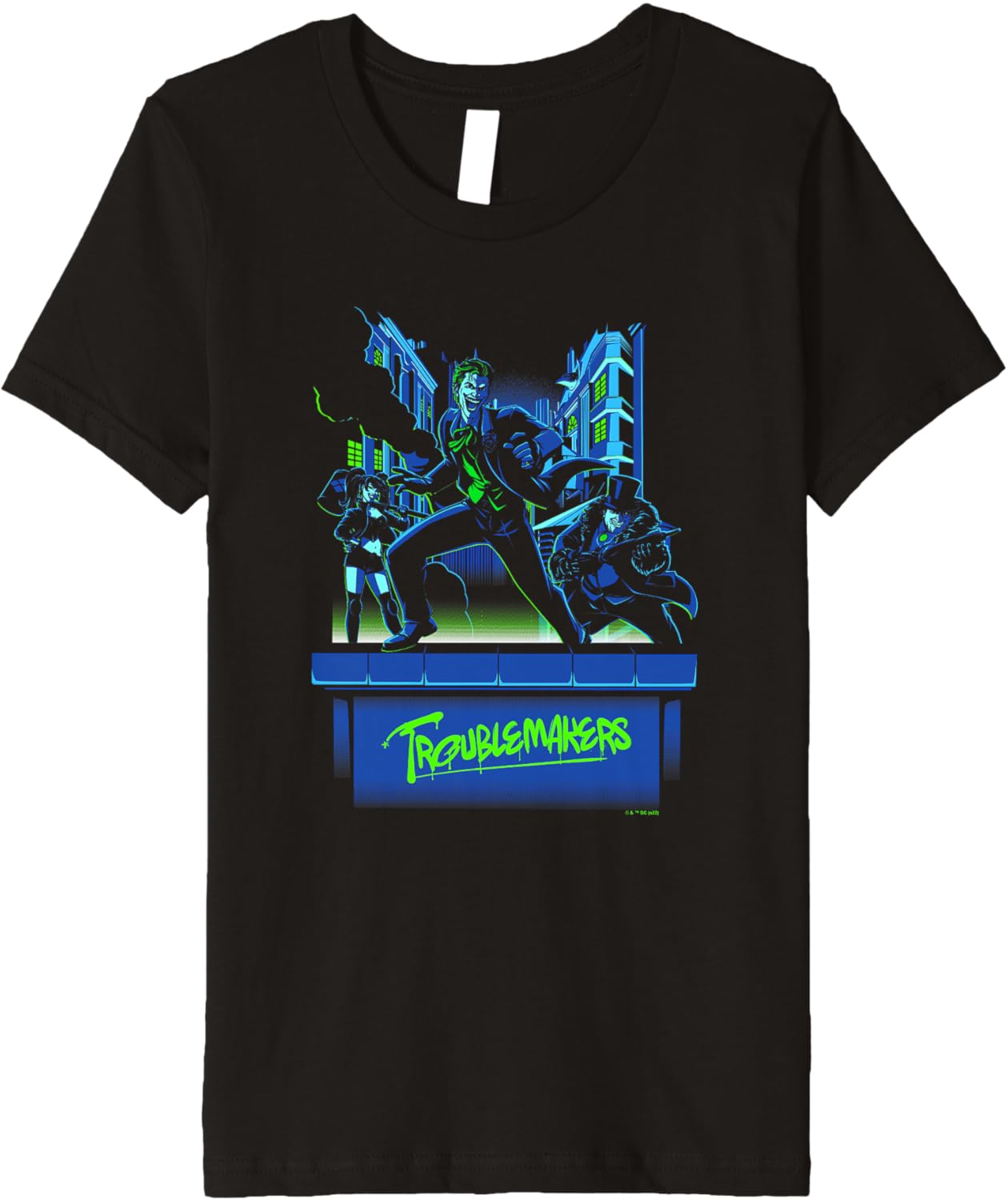 DC Comics Batman Troublemakers Group Poster Premium Apparel | Premium Quality | Comfort Daily Wear