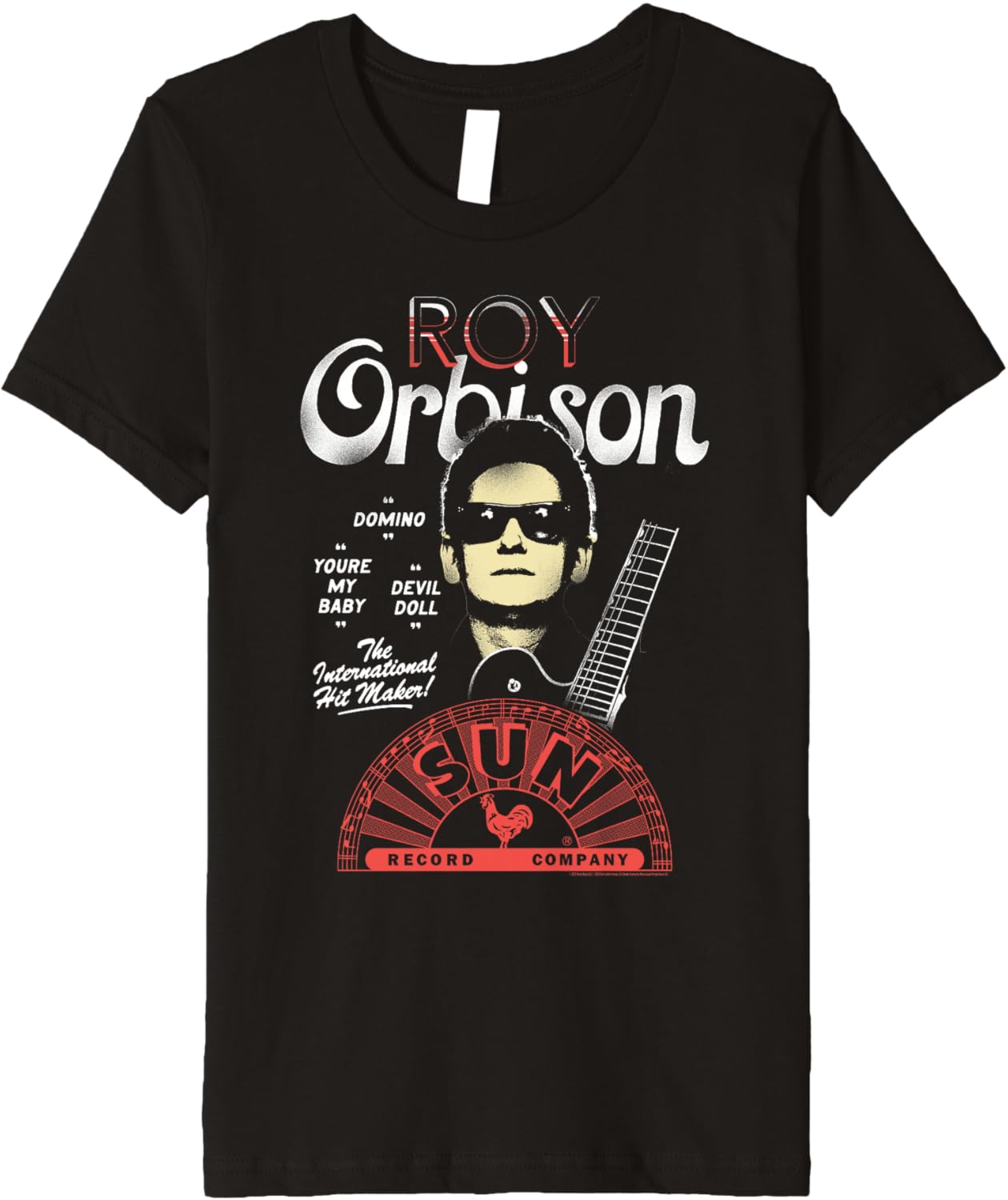 Sun Records X Roy Orbison International Hit Maker Premium Apparel | High Search Volume | Comfort Daily Wear
