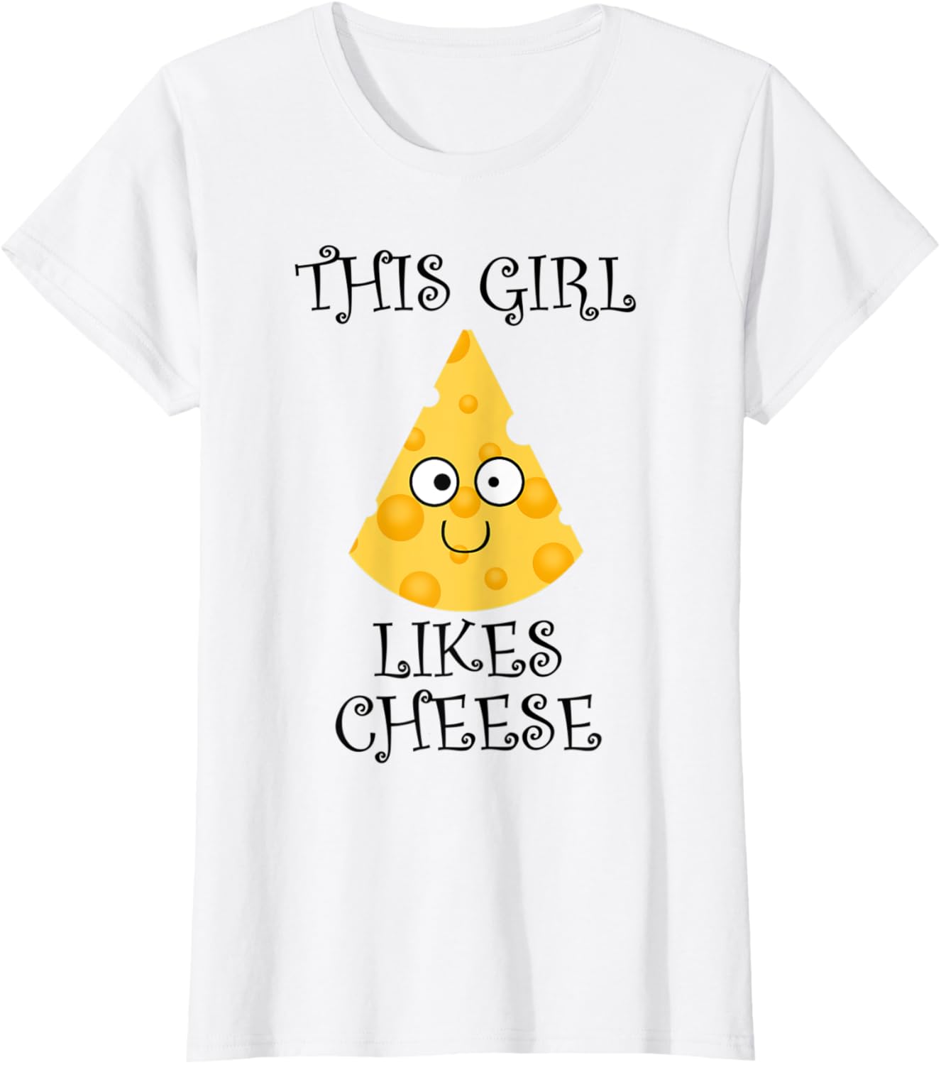 Girl Likes Cheese Funny Saying Cheese Maker Apparel | Trending 2025 | Aesthetic Fit