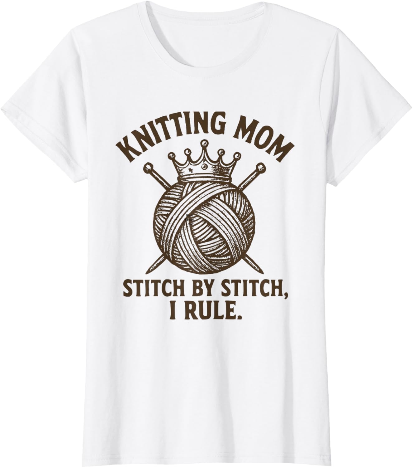 Knitting Mom Yarn Queen Vintage Funny Yarn Ball Yarn Supply | High Search Volume | Best Seller Choice