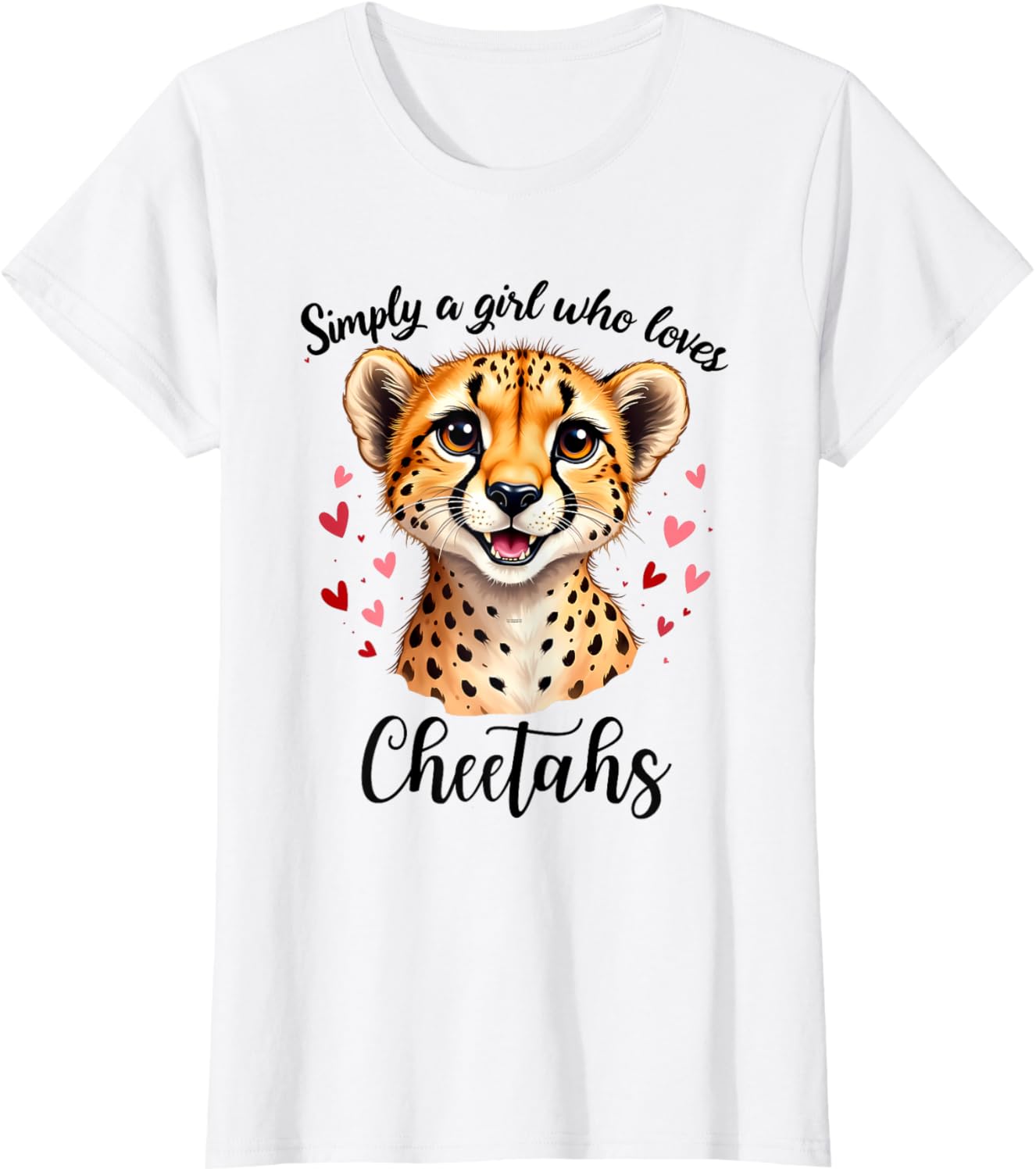 Cute Cheetah Design for Girls Who Love Animals Apparel High Search Demand Gift Ready
