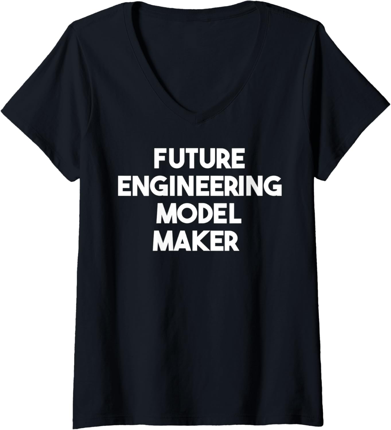 Womens Future Engineering Model Maker V-Neck Apparel | Trending 2025 | Must-Have Style