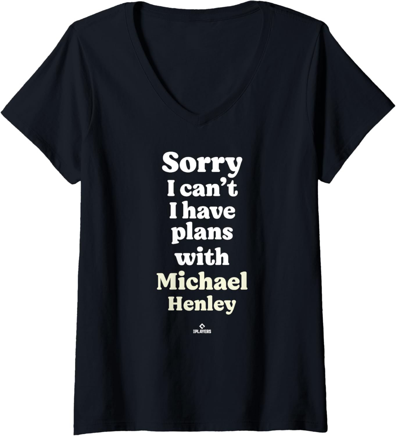 Womens Michael Henley Prospect Baseball Fan Gear V-Neck Apparel | Perfect Gift Idea