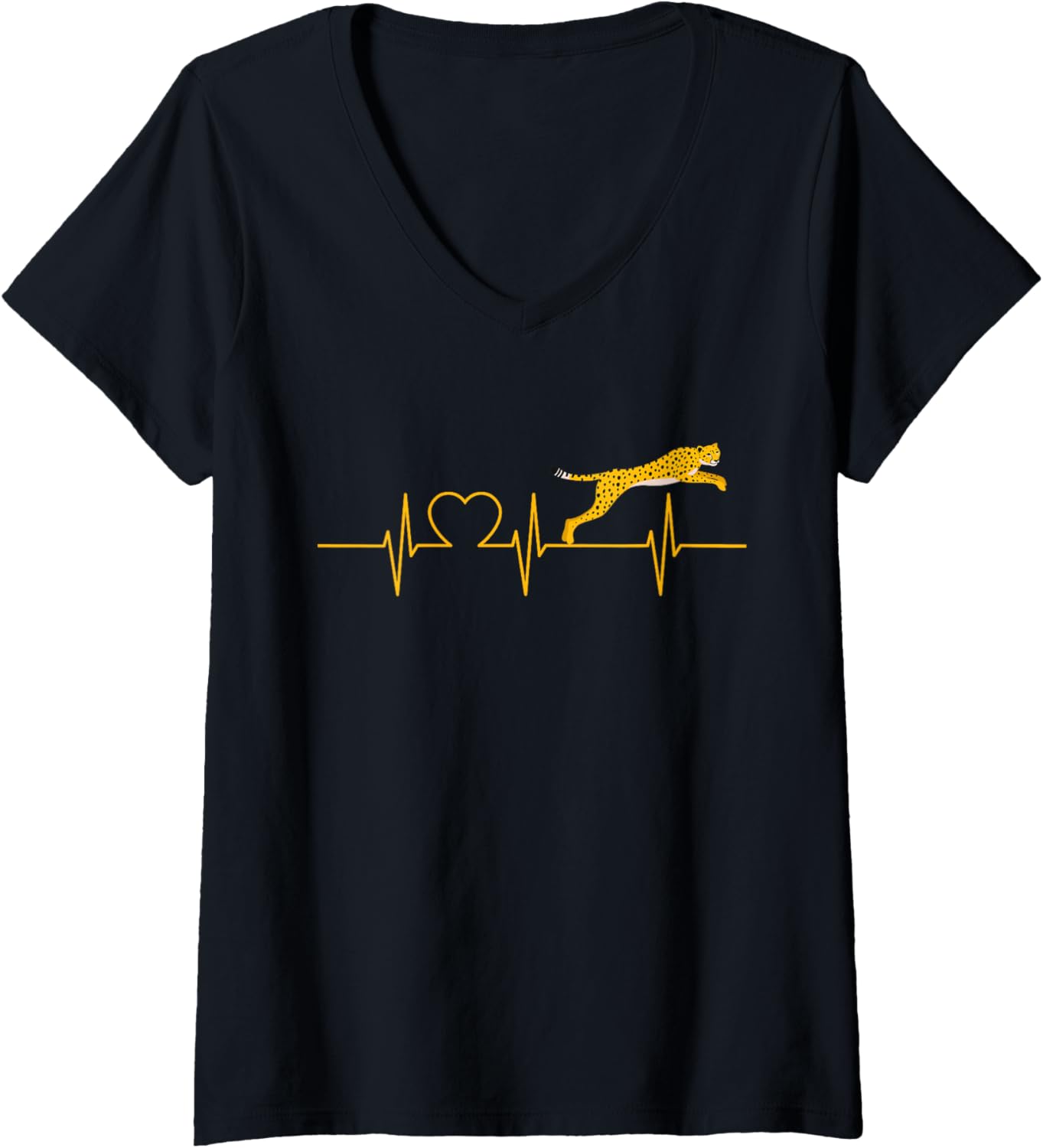 Womens Gepard Heartbeat Cheetahs Cheetah V Neck Apparel High Search Demand Fan Favorite