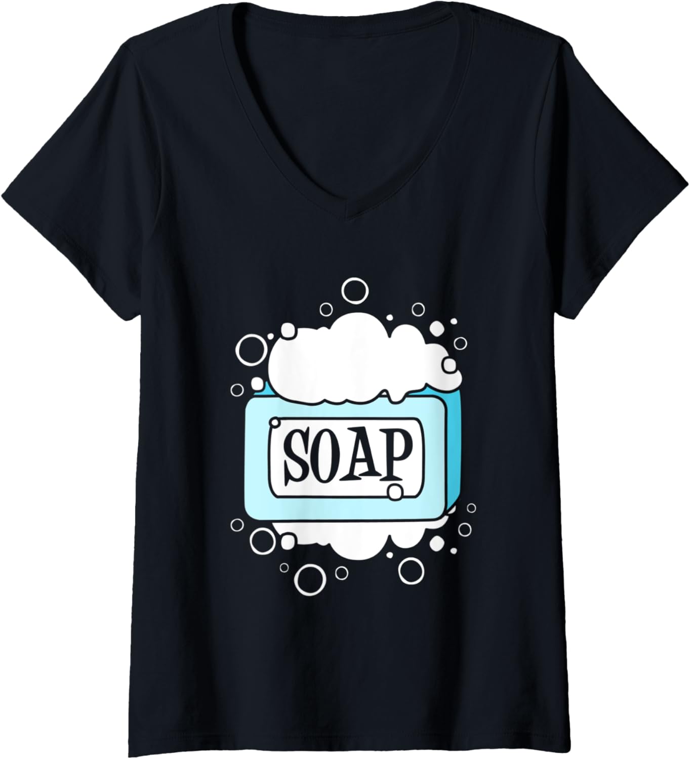 Womens Soap Costume Adult Soap Maker V-Neck Apparel | Premium Quality | Perfect Gift Idea