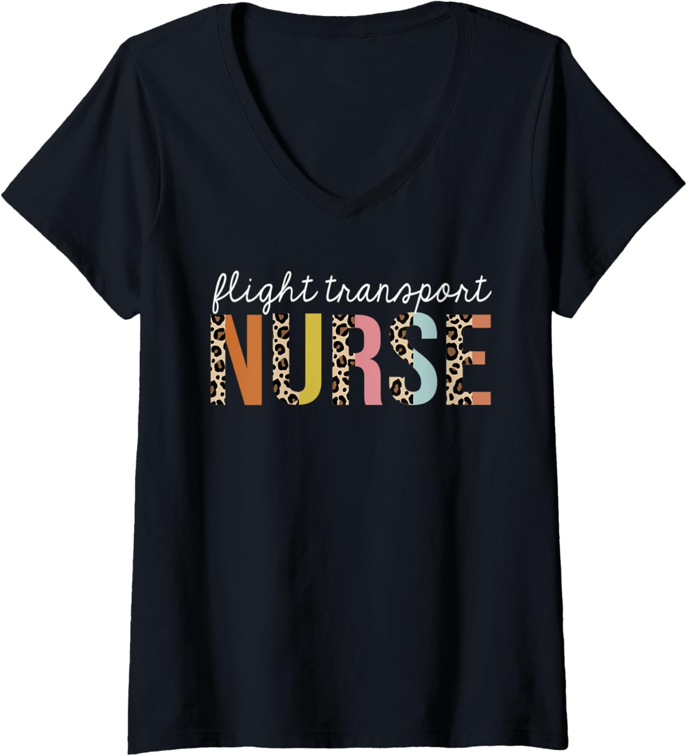 Womens Flight Transport Nurse Life Nursing Squad V Neck Apparel High Search Demand Gift Ready