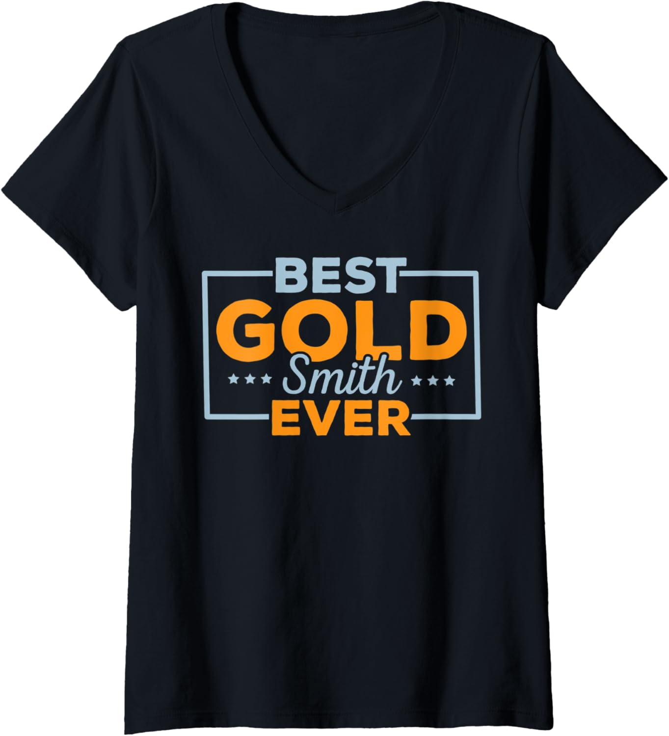 Womens Best Goldsmith Ever Jeweler Jewelry Maker Goldsmithing V-Neck Apparel | Premium Quality | Must-Have Style