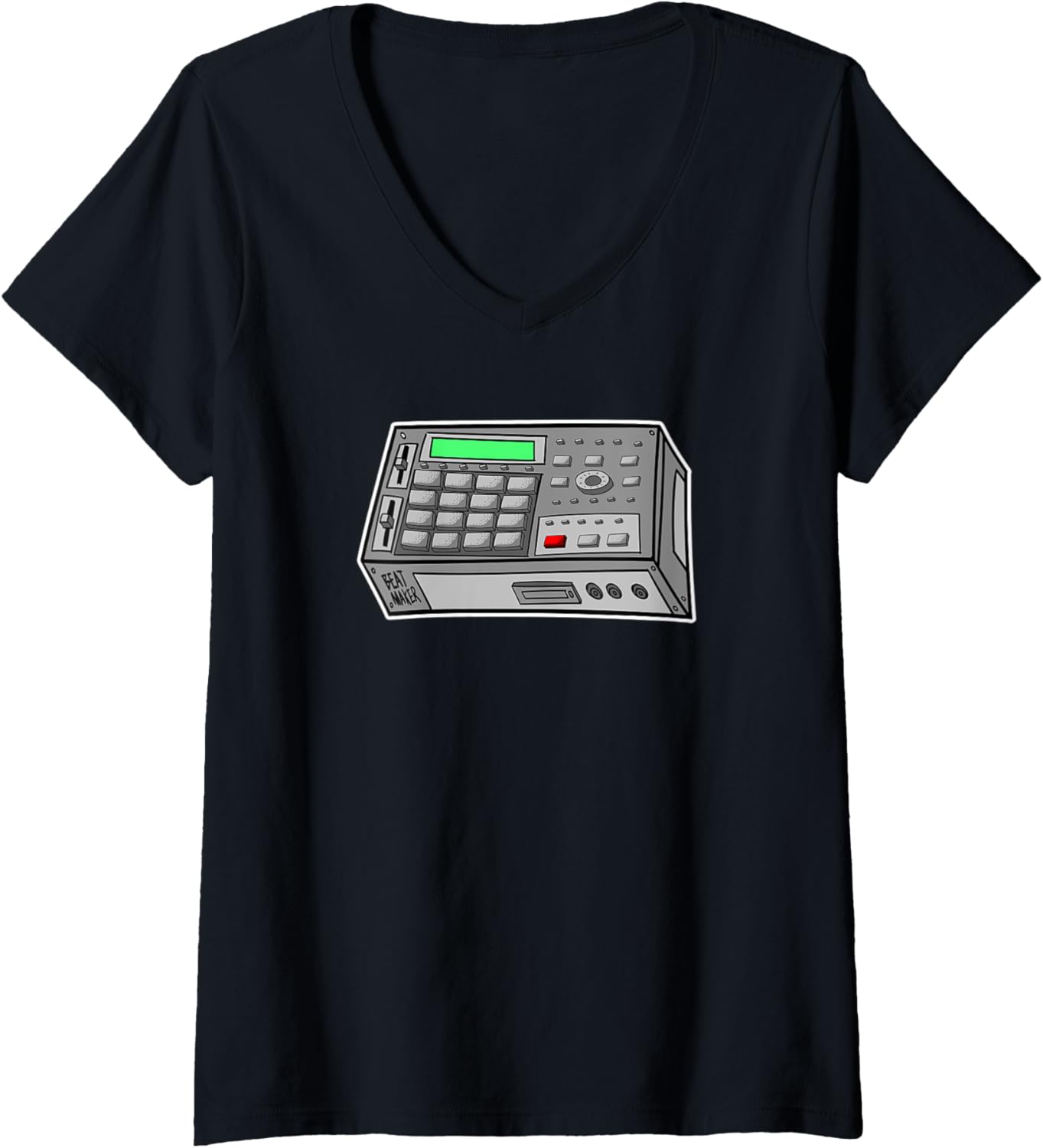 Womens Beat Maker Music Producer V-Neck Apparel | Best Seller Pick | Must-Have Style