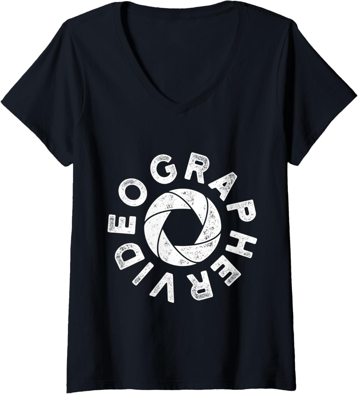 Womens Videographer Proud Videography Filmmaker Gift V-Neck Apparel | High Search Volume | Must-Have Style