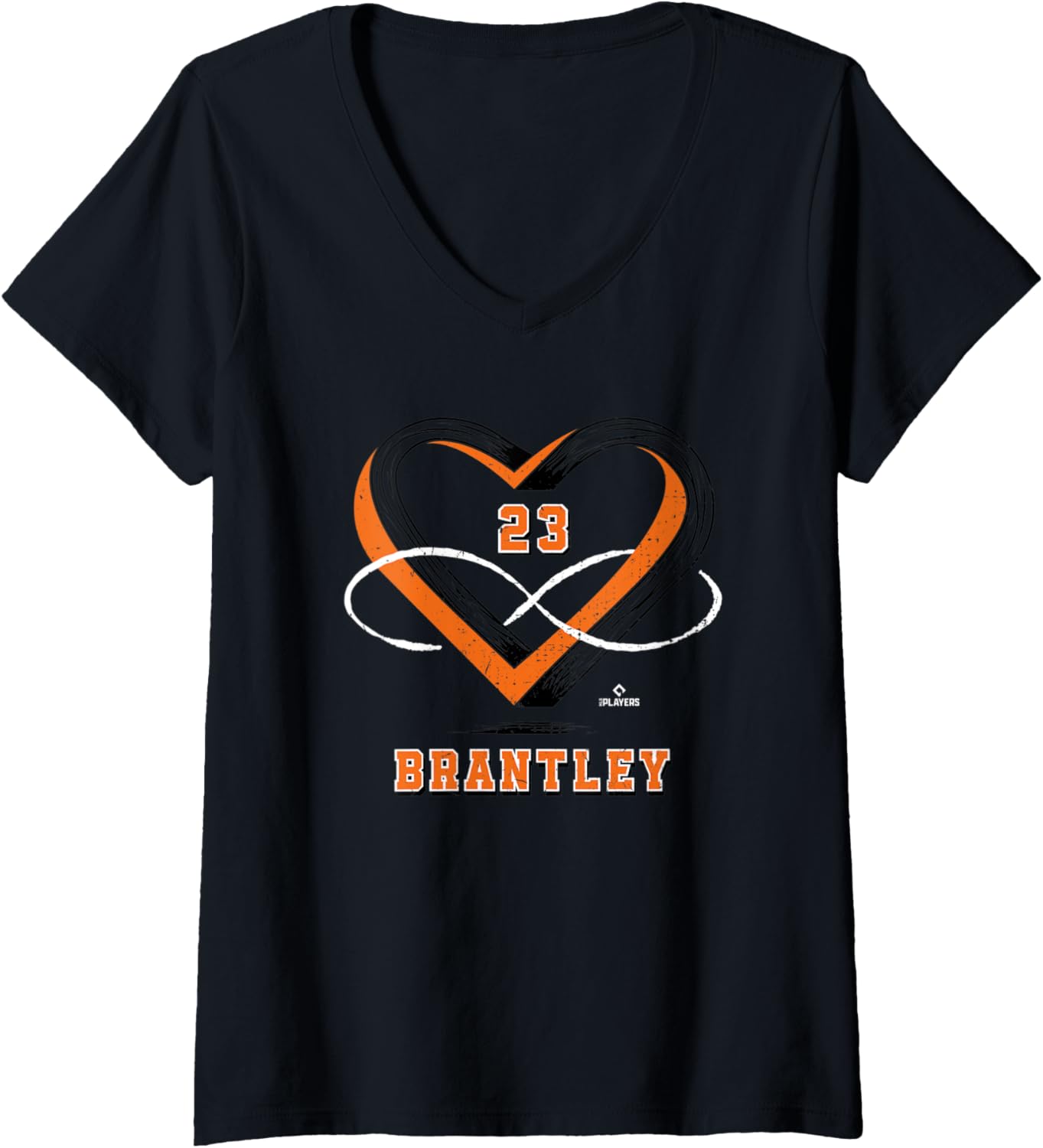 Womens Infinite Love Michael Brantley Houston MLBPA V-Neck Apparel | Premium Quality