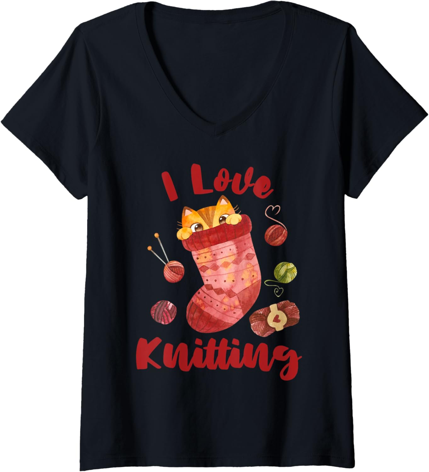 Womens Knitting Knit Knitter Yarn Wool Creating Knitted Wear V-Neck Yarn Supply | Premium Quality | High CTR Title