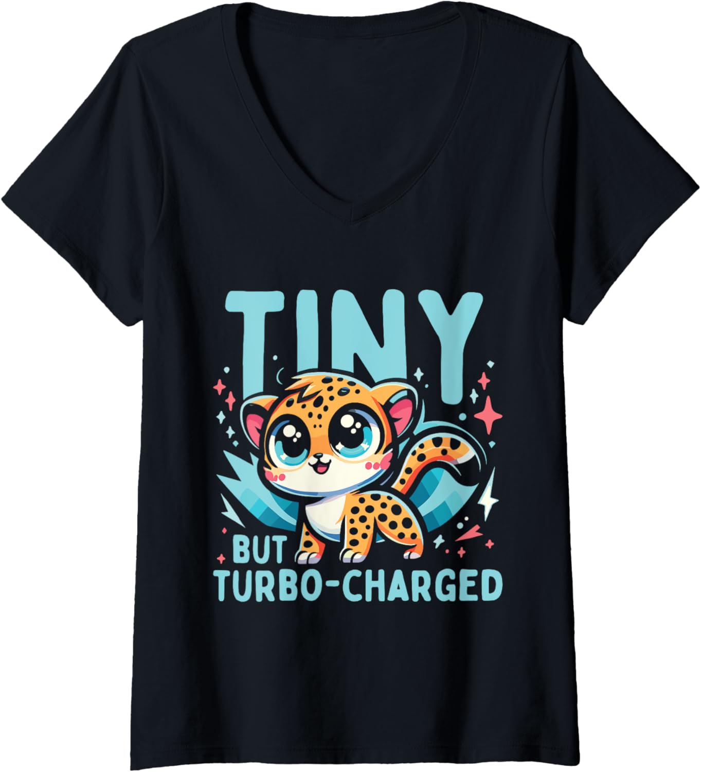Womens Funny Cheetah Kids V Neck Apparel High Search Demand Fan Favorite