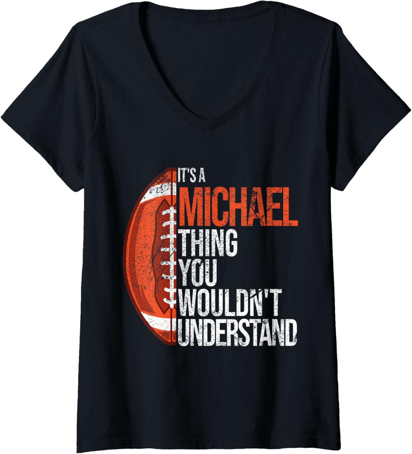 Womens It's a Michael Thing you wouldn't Understand - Funny Michael V-Neck Apparel | Premium Quality