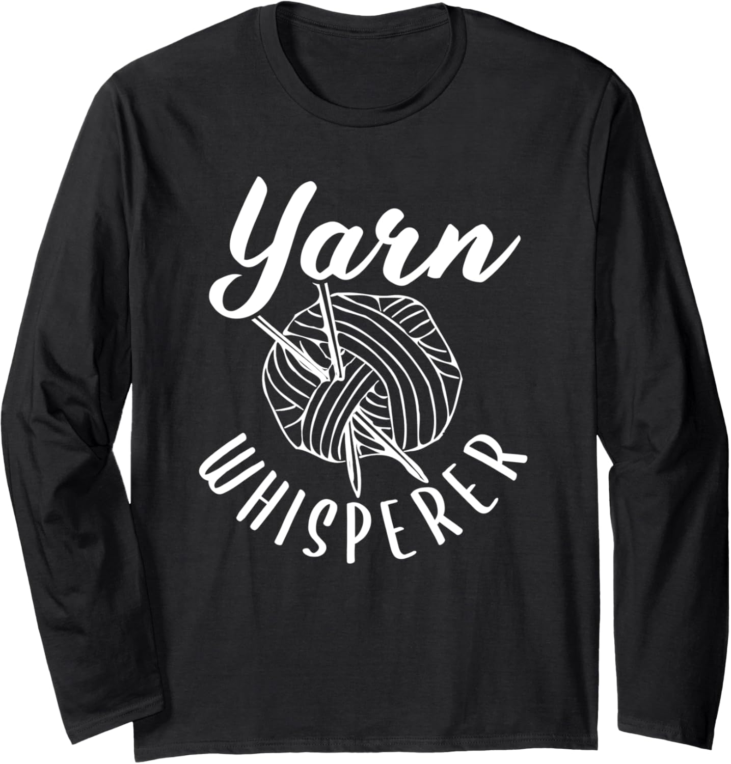 Yarn Whisperer Knitting Design Long Sleeve Yarn Supply | Trending 2025 | Customer Favorite