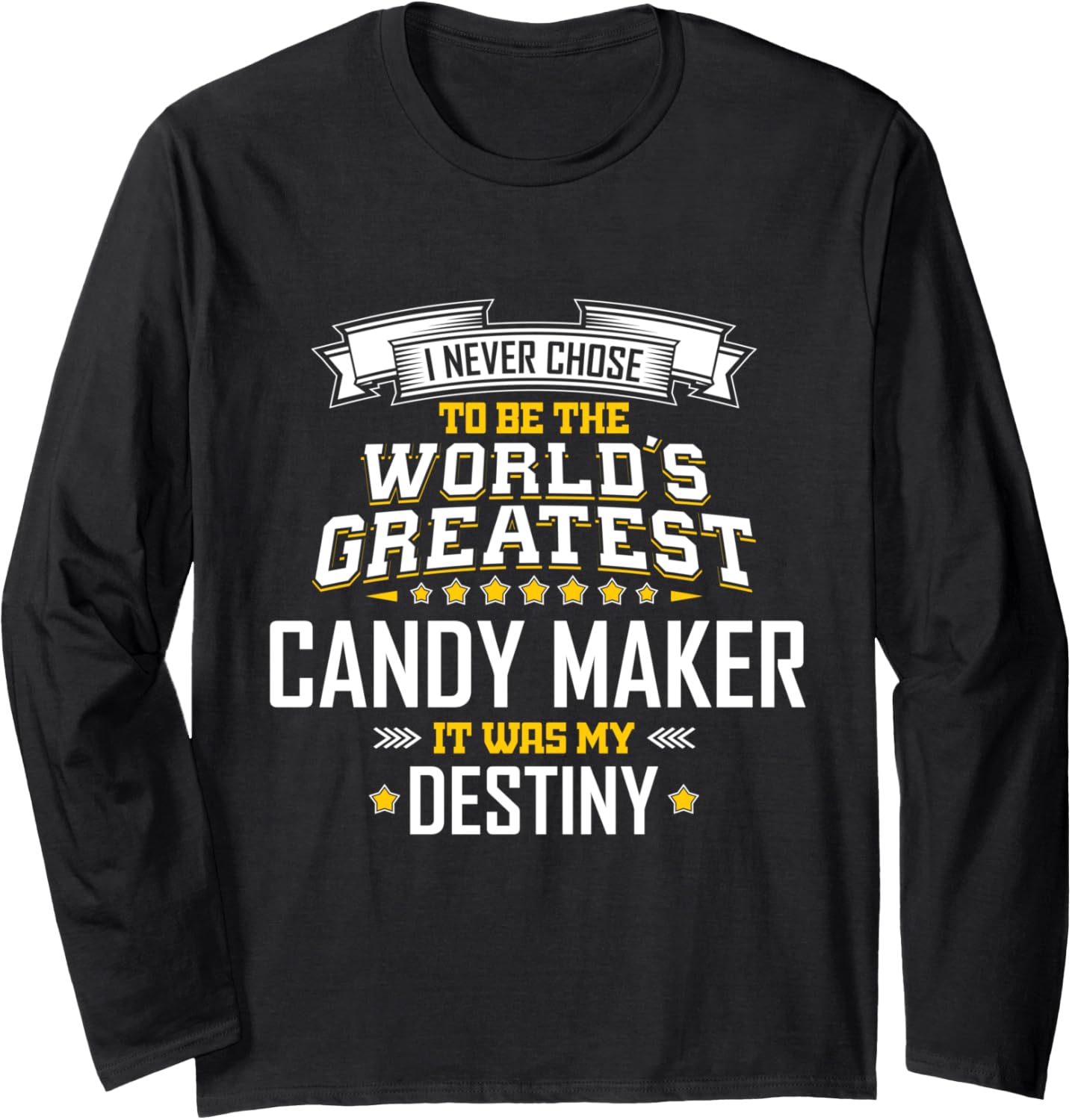 Candy Maker Idea World's Greatest Candy Maker Long Sleeve Apparel | Trending 2025 | Aesthetic Fit