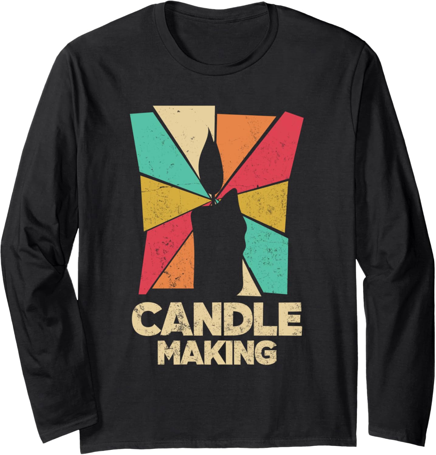 Candle Making Candle Maker Candle Silhouette Long Sleeve Apparel | High Search Volume | Must-Have Style