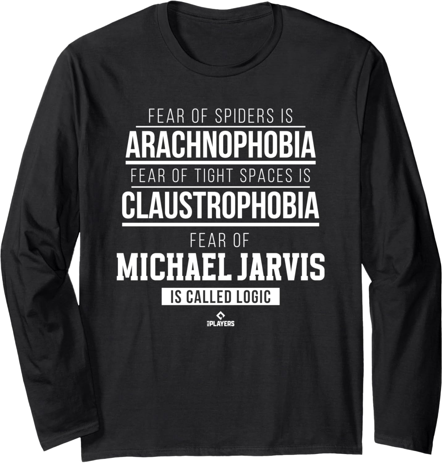 Fear of Michael Jarvis Prospect Baseball Fan Gear Long Sleeve Apparel | Trending 2025