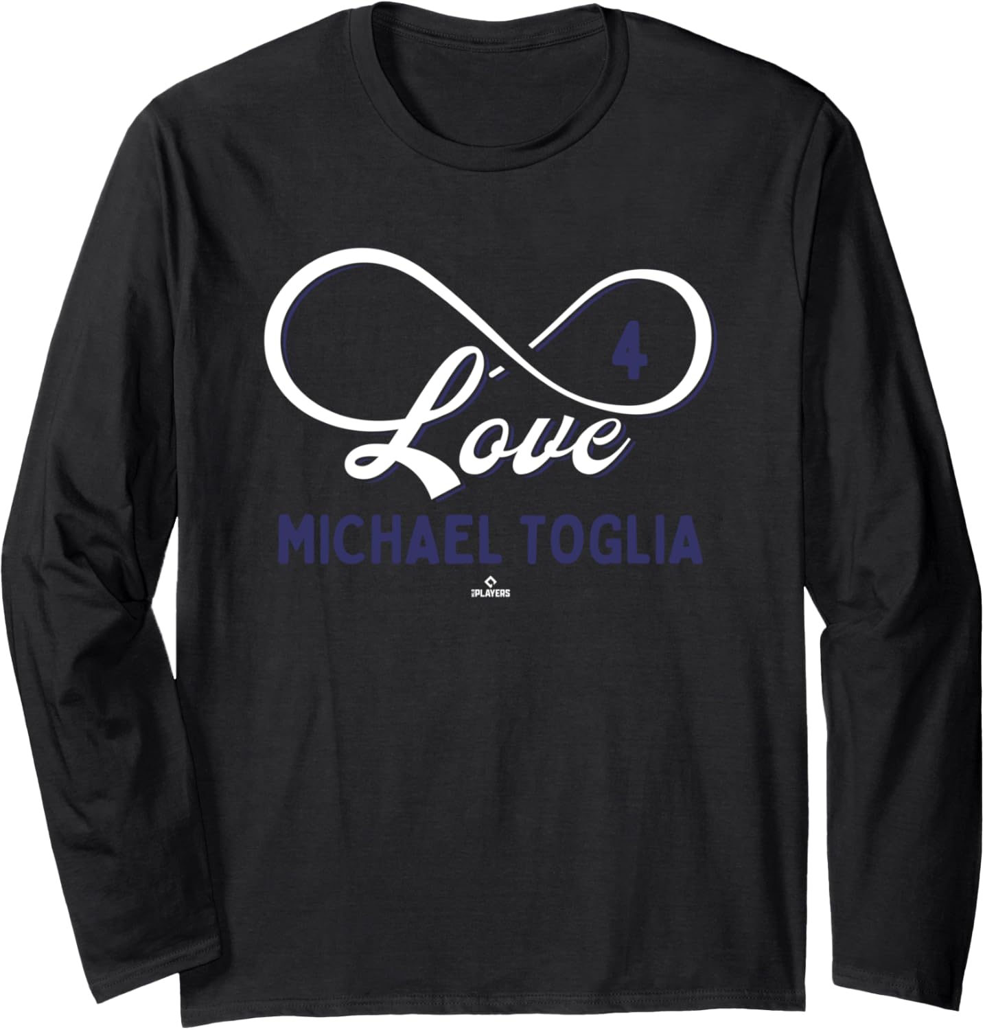 Infinite Love Michael Toglia Colorado Baseball MLBPA Long Sleeve Apparel | US Best Seller