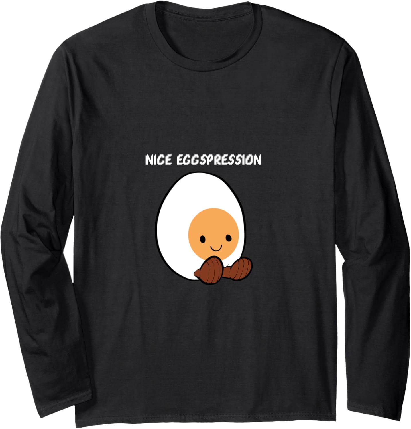 Egg Cute Pun Maker Long Sleeve Apparel | High Search Volume | Comfort Daily Wear