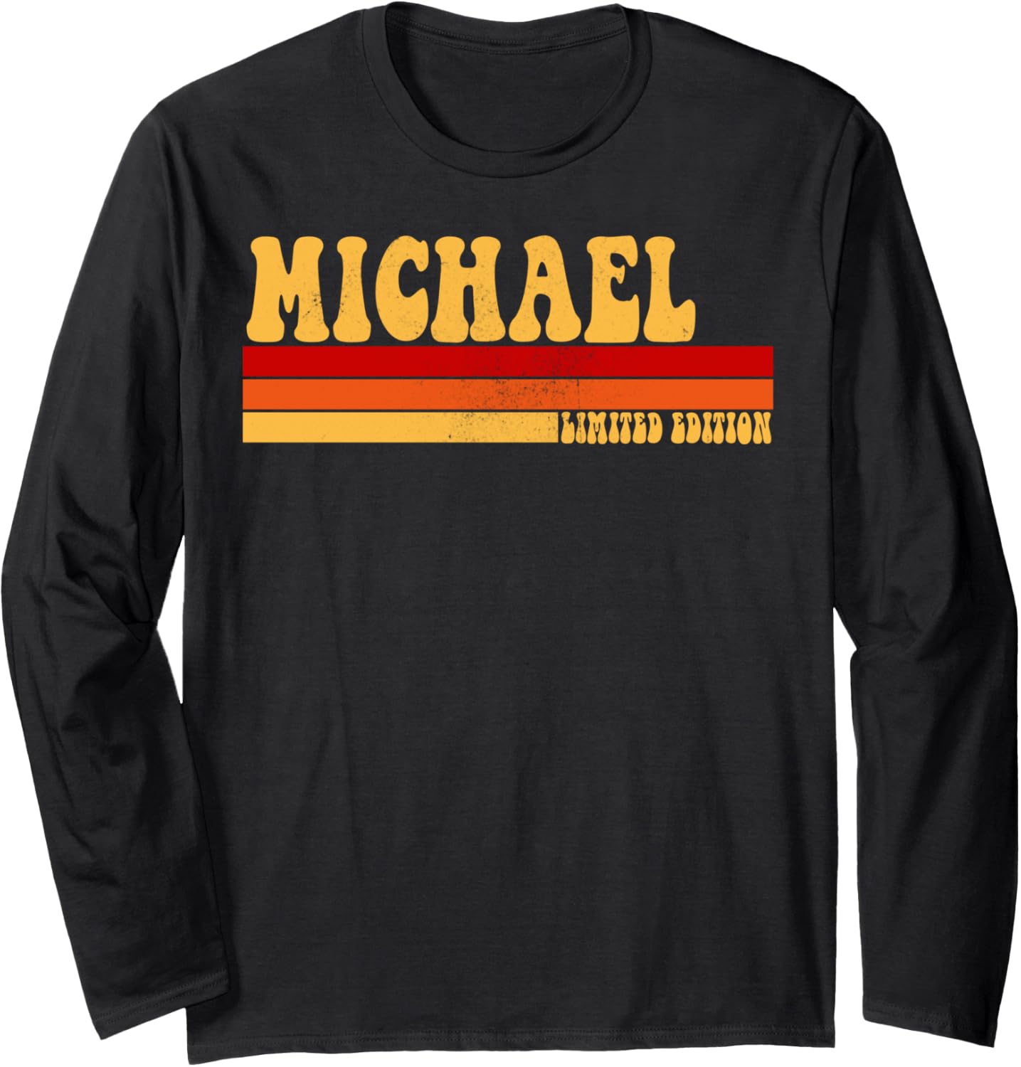 MICHAEL Name Personalized Idea Men Retro Vintage MICHAEL Long Sleeve Apparel | Perfect Gift Idea