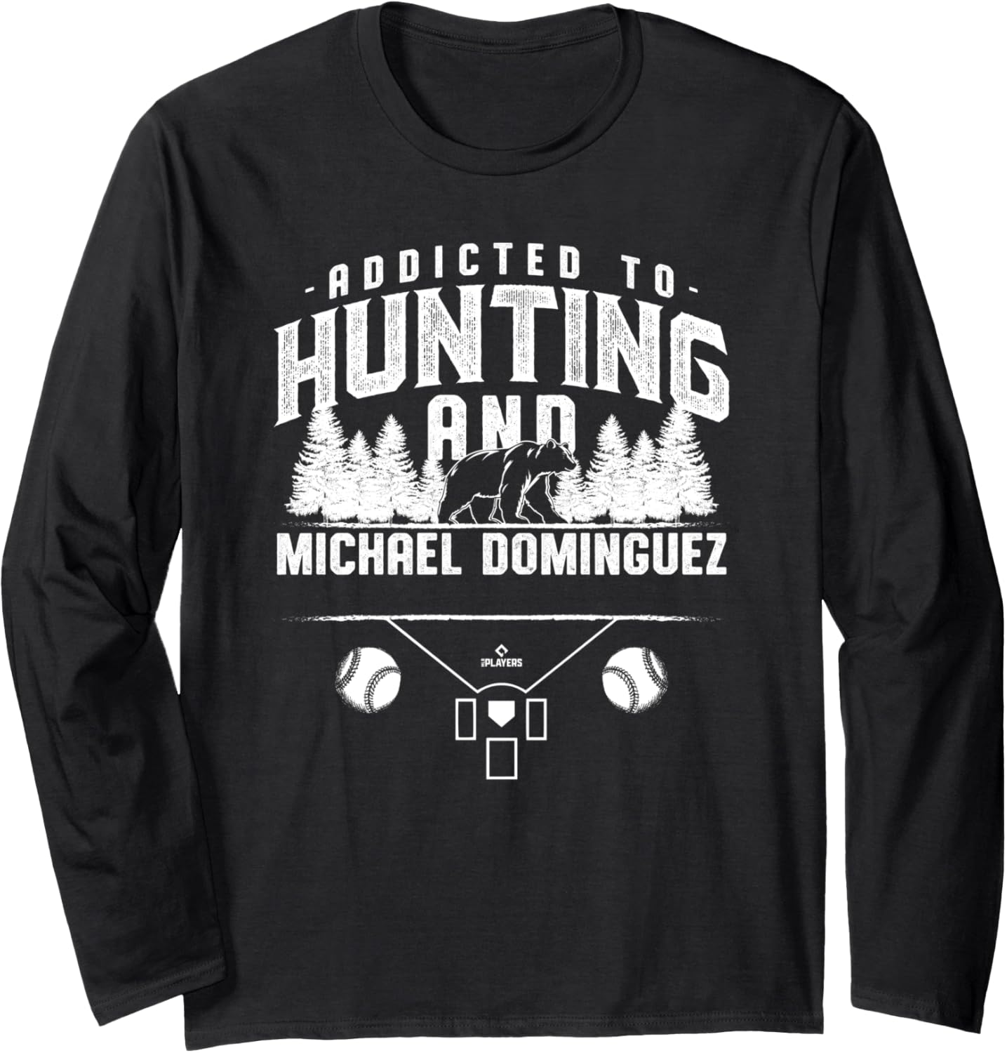 Bear Hunting and Michael Dominguez Prospect Baseball Fan Long Sleeve Apparel | Trending 2025