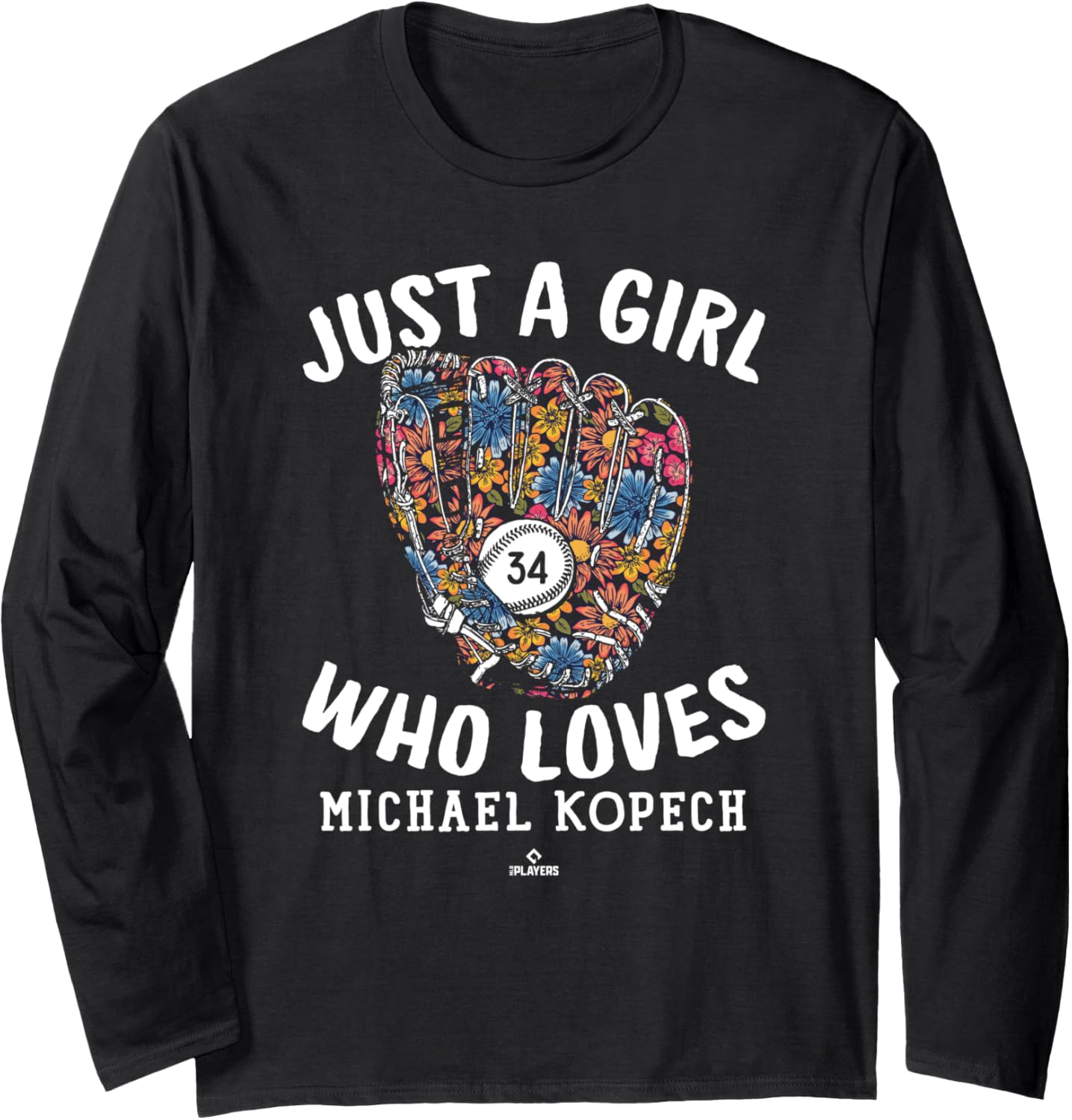 Just A Girl Who Loves Michael Kopech Chicago MLBPA Long Sleeve Apparel | Perfect Gift Idea