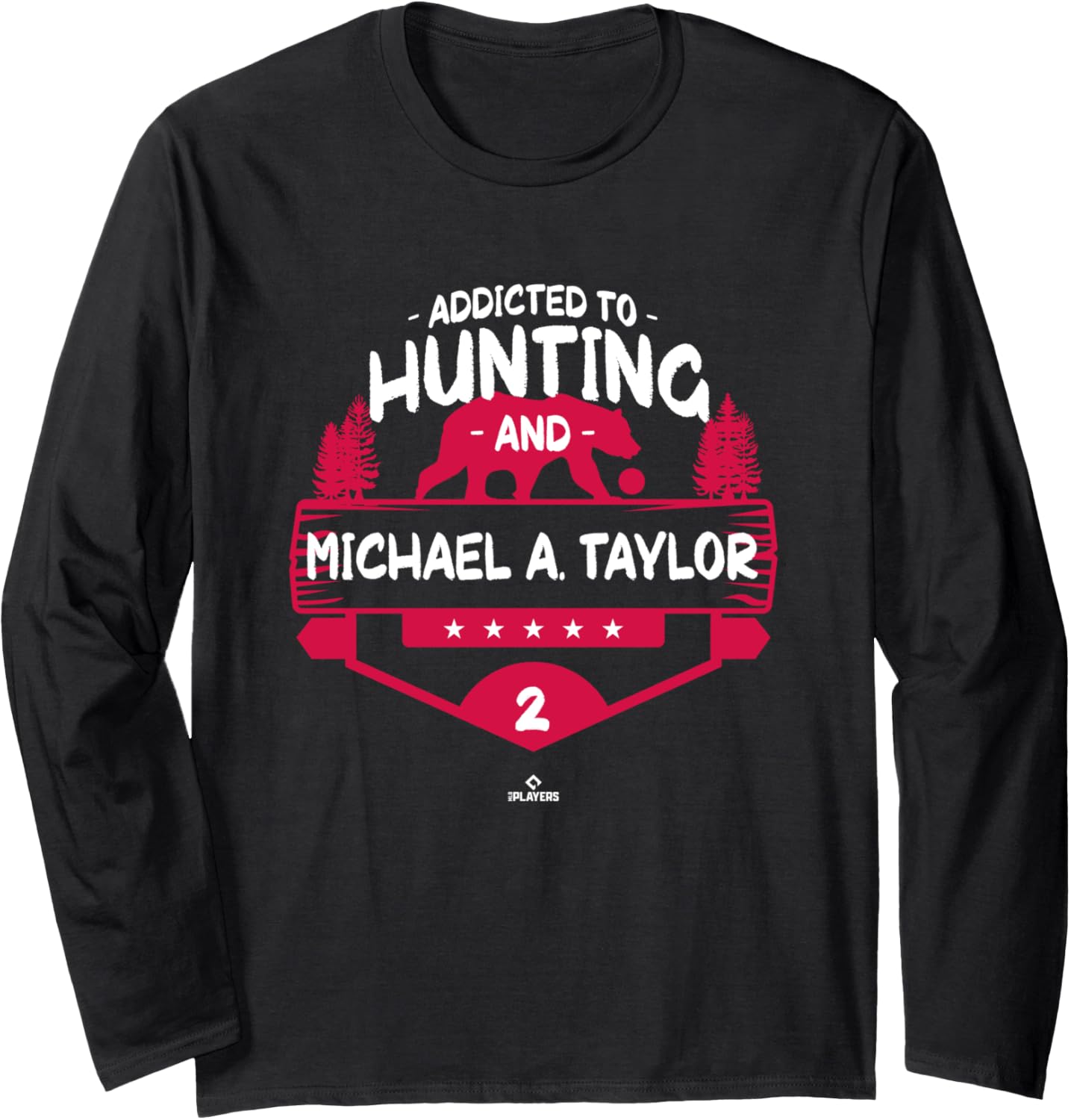 Bear Hunting and Michael A Taylor Minnesota MLBPA Long Sleeve Apparel | Viral Streetwear Style