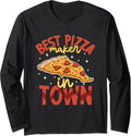 Best pizza maker in town - Hobby Pizza Maker Long Sleeve Apparel | US Viral Style | Aesthetic Fit