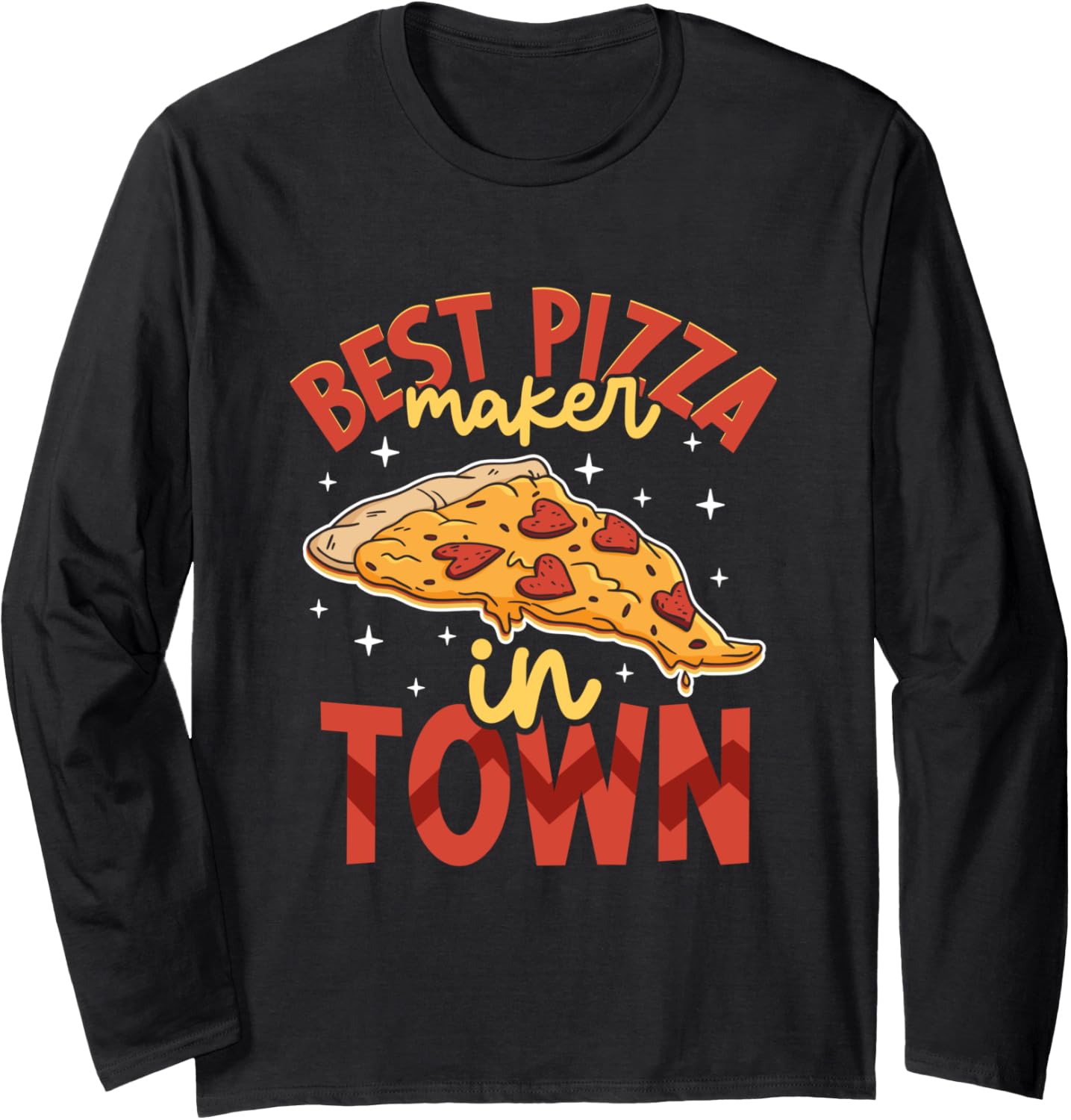 Best pizza maker in town - Hobby Pizza Maker Long Sleeve Apparel | US Viral Style | Aesthetic Fit